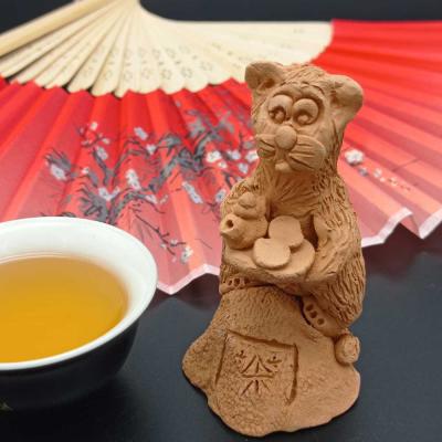 Фигурка "Кот-Чайный мастер"