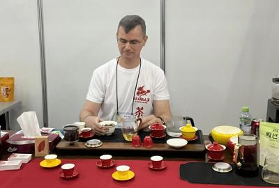 Чайная Черепаха на выставке чая в Москве